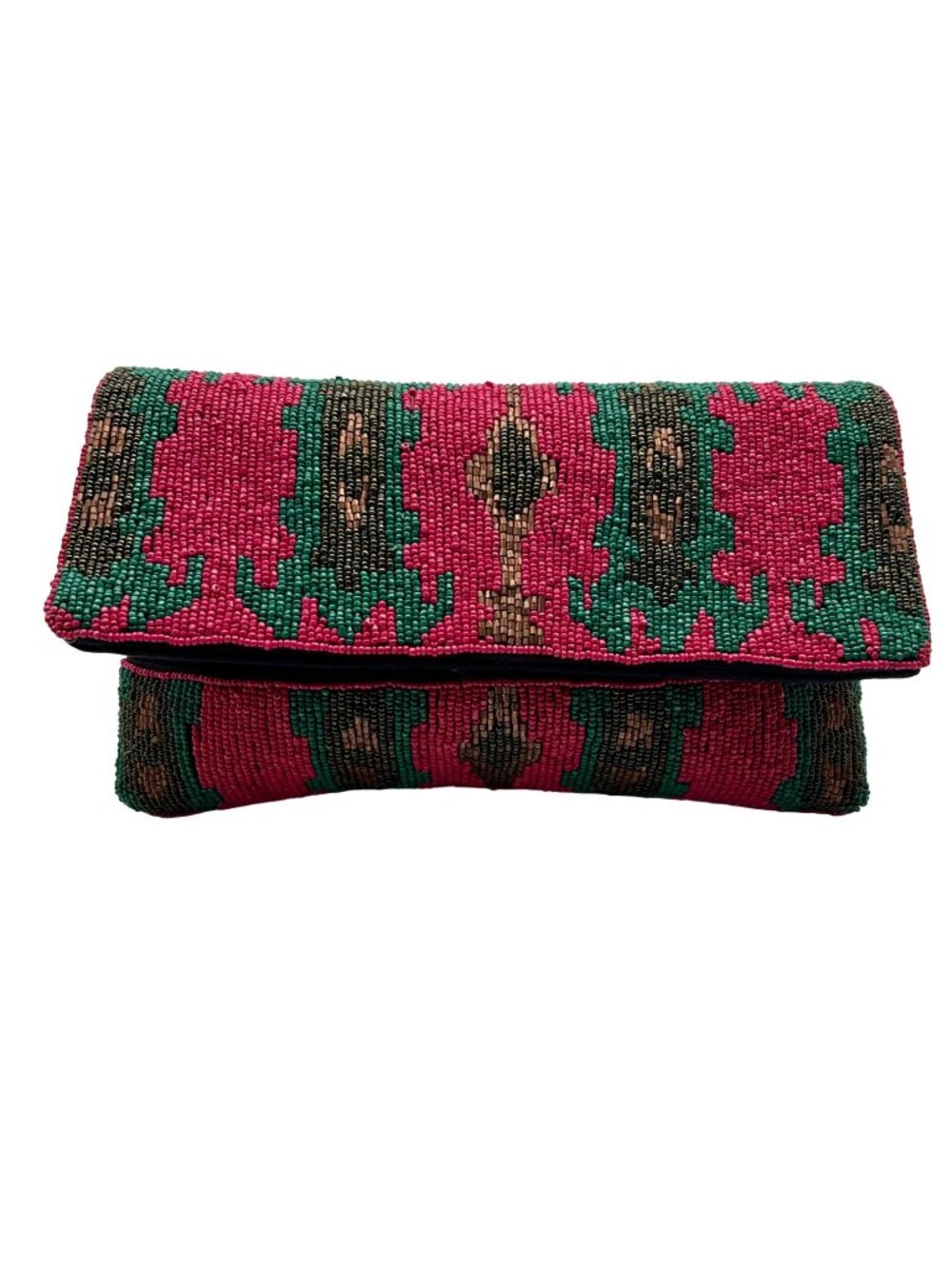 MMs Brsnds Bohemian Beaded Clutch